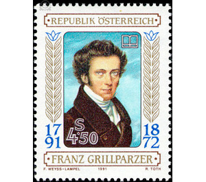 200th birthday  - Austria / II. Republic of Austria 1991 - 4.50 Shilling
