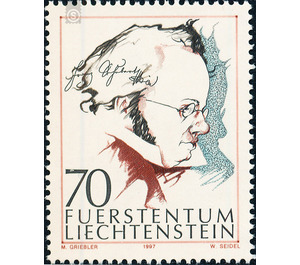 200th birthday  - Liechtenstein 1997 - 70 Rappen