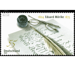 200th birthday of Eduard Mörike  - Germany / Federal Republic of Germany 2004 - 55 Euro Cent