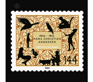 200th birthday of Hans Christian Andersen - self-Adhesive  - Germany / Federal Republic of Germany 2005 - 144 Euro Cent