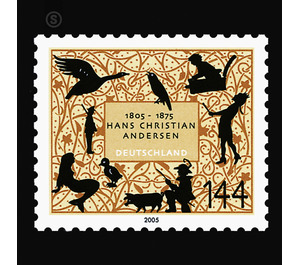 200th birthday of Hans Christian Andersen - self-Adhesive  - Germany / Federal Republic of Germany 2005 - 144 Euro Cent