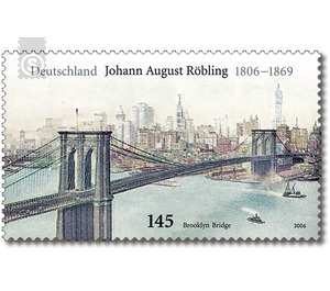 200th birthday of Johann August Röbling  - Germany / Federal Republic of Germany 2006 - 145 Euro Cent