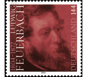 200th birthday of Ludwig Feuerbach  - Germany / Federal Republic of Germany 2004 - 144 Euro Cent