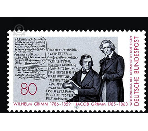 200th birthday of the Brothers Grimm  - Germany / Federal Republic of Germany 1985 - 80 Pfennig