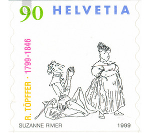 200th birthday  - Switzerland 1999 - 90 Rappen