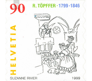 200th birthday  - Switzerland 1999 - 90 Rappen