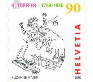 200th birthday  - Switzerland 1999 - 90 Rappen