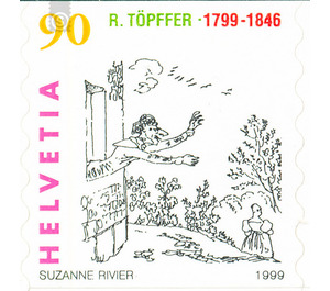 200th birthday  - Switzerland 1999 - 90 Rappen