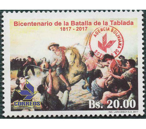 2018 Revalidation Overprints on Previous Issues - South America / Bolivia 2018 - 20