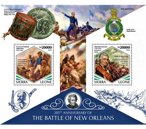 205th Anniversary of the Battle of New Orleans - West Africa / Sierra Leone 2020