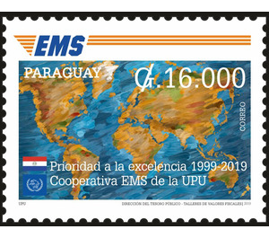 20th Anniversary of UPU EMS Services - South America / Paraguay 2019