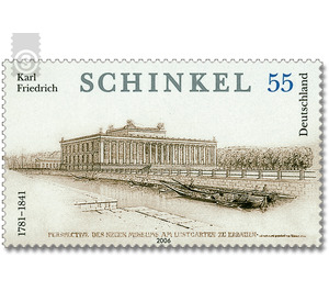 225th birthday of Karl Friederich Schinkel - self-Adhesive  - Germany / Federal Republic of Germany 2006 - 55 Euro Cent