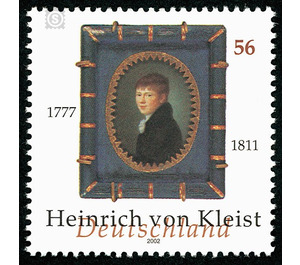 225th birthday to Heinrich von Kleist  - Germany / Federal Republic of Germany 2002 - 56 Euro Cent