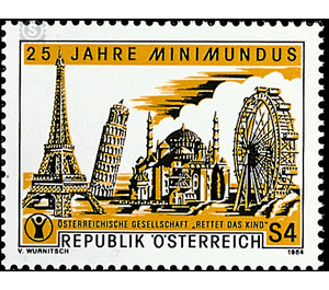 25 years  - Austria / II. Republic of Austria 1984 - 4 Shilling
