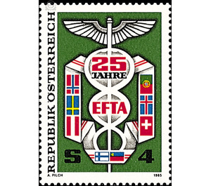 25 years  - Austria / II. Republic of Austria 1985 - 4 Shilling