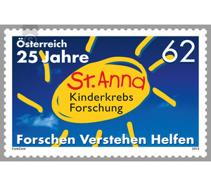 25 years  - Austria / II. Republic of Austria 2013 - 62 Euro Cent