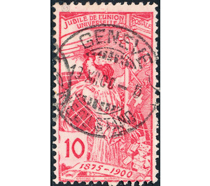 25 years  - Switzerland 1900 - 10 Rappen