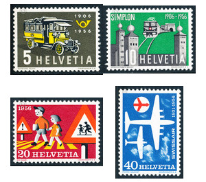 25 years  - Switzerland 1956 Set