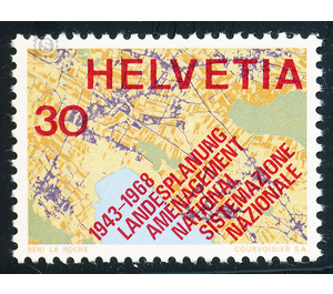 25 years  - Switzerland 1968 - 30 Rappen