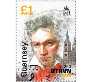 250th Anniversary of Birth of Ludwig von Beethoven - Guernsey 2020 - 1