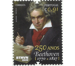 250th Anniversary of Birth of Ludwig von Beethoven - Portugal 2020 - 0.91