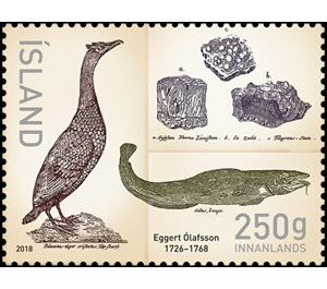 250th Anniversary of Death of Eggert Ólafsson, explorer - Iceland 2018