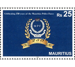 250th Anniversary of the Mauritius Police Force - East Africa / Mauritius 2017 - 25