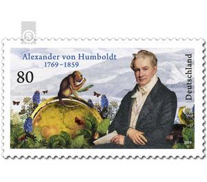 250th Birthday Alexander von Humboldt  - Germany / Federal Republic of Germany 2019 - 80 Euro Cent