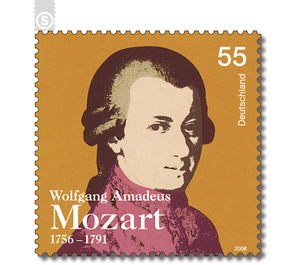 250th birthday of Wolfgang Amadeus Mozart  - Germany / Federal Republic of Germany 2006 - 55 Euro Cent