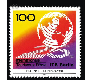 25th International Tourism Exchange in Berlin  - Germany / Federal Republic of Germany 1991 - 100 Pfennig