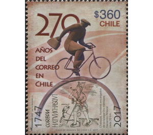 270th Anniversary of Postal Service In Chile - Chile 2017 - 360