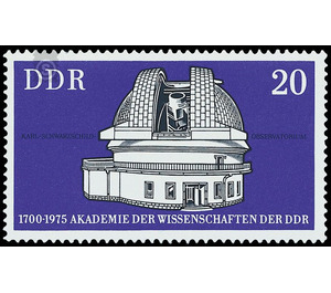 275 years Academy of Sciences Berlin  - Germany / German Democratic Republic 1975 - 20 Pfennig