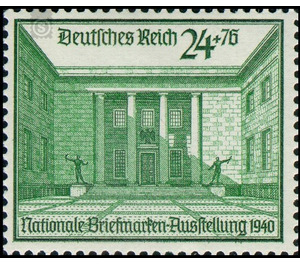 2nd National Stamp Exhibition 1940 in Berlin (28.-31.03.1940)  - Germany / Deutsches Reich 1940 - 24 Reichspfennig