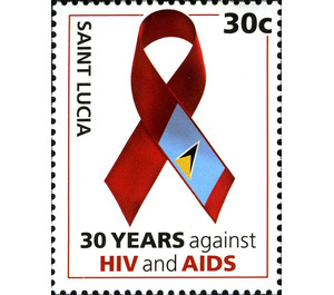 30 Years against HIV and AIDS - Caribbean / Saint Lucia 2011 - 30