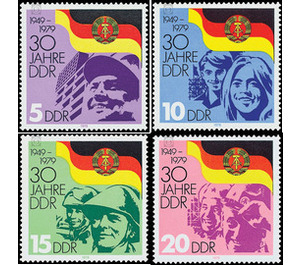 30 years  - Germany / German Democratic Republic 1979 Set