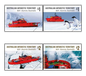 30 Years of Service by RSV "Aurora Australis" - Australian Antarctic Territory 2018 Set