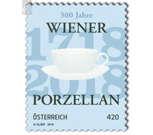 300 years of viennese porcelain  - Austria / II. Republic of Austria 2018 - 420 Euro Cent