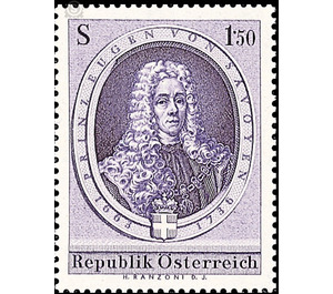 300th birthday  - Austria / II. Republic of Austria 1963 - 1.50 Shilling