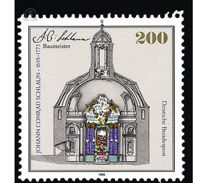 300th birthday of Johann Conrad Schlaun  - Germany / Federal Republic of Germany 1995 - 200 Pfennig