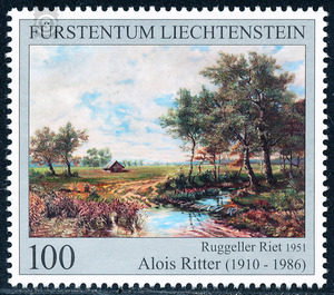 30th anniversary of death  - Liechtenstein 2016 - 100 Rappen