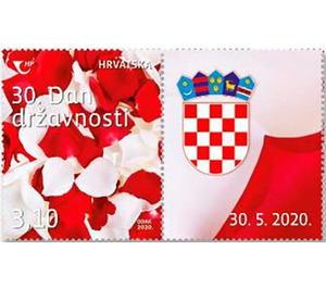 30th Anniversary of Declaration of Statehood - Croatia 2020 - 3.60