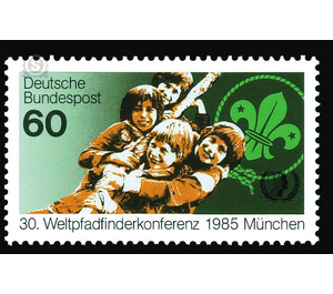 30th World Scout Conference Munich  - Germany / Federal Republic of Germany 1985 - 60 Pfennig
