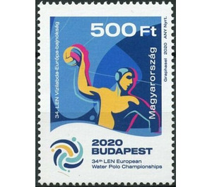 34th LEN European Water Polo Championships - Hungary 2020 - 500