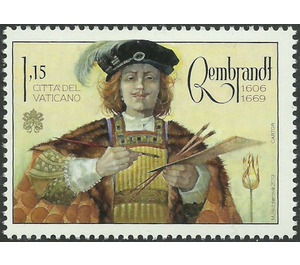 350th Anniversary of death of Rembrandt - Vatican City 2019 - 1.15