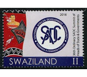 36th SADC Summit, Mbabane - South Africa / Swaziland 2016