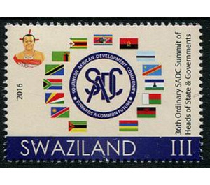 36th SADC Summit, Mbabane - South Africa / Swaziland 2016