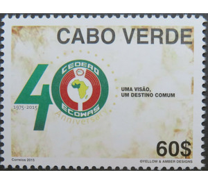 40 years Economic Community of West African States - West Africa / Cabo Verde 2015 - 60