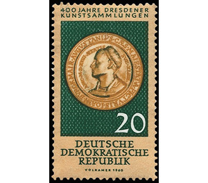 400 years Dresden art collections  - Germany / German Democratic Republic 1960 - 20 Pfennig
