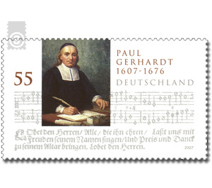 400th birthday of Paul Gerhardt  - Germany / Federal Republic of Germany 2007 - 55 Euro Cent