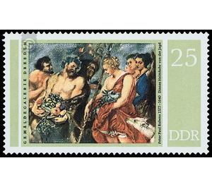 400th birthday of Peter Paul Rubens  - Germany / German Democratic Republic 1977 - 25 Pfennig